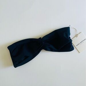 Mara Hoffman Black Bikini Top